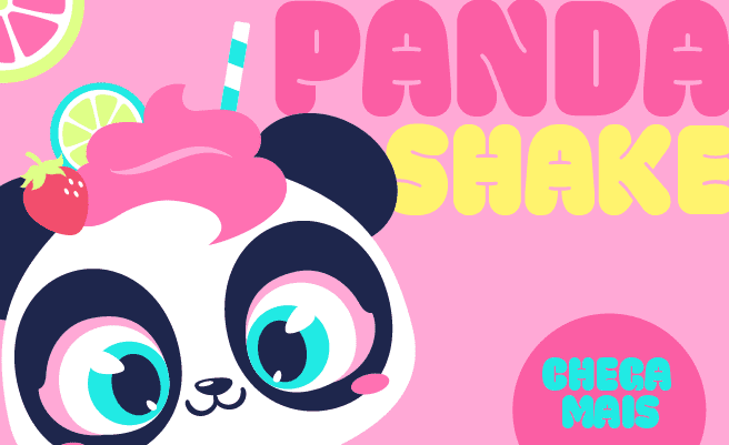 Personagem Panda Shake!